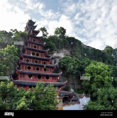  ¡El Templo de la Montaña Wushan: Una joya arquitectónica en medio de un paraíso natural!